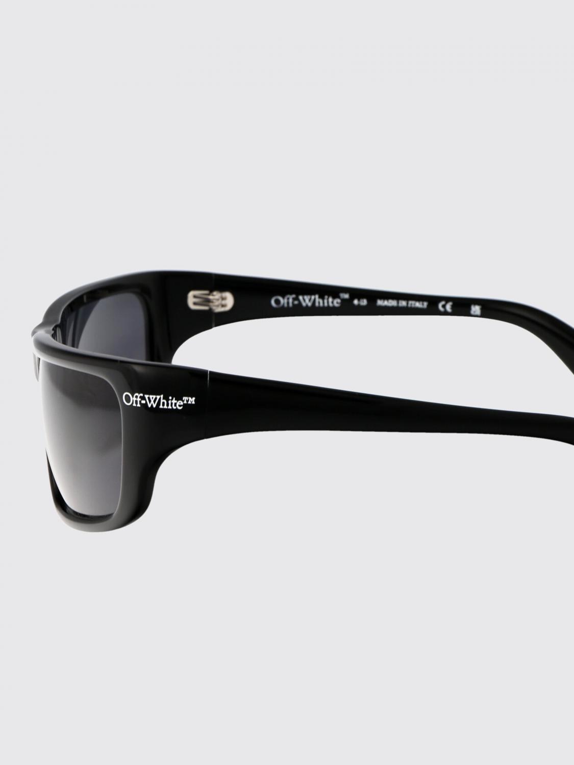 OFF-WHITE GAFAS DE SOL: Gafas de sol Bologna Off-White de acetato, Negro - Img 4
