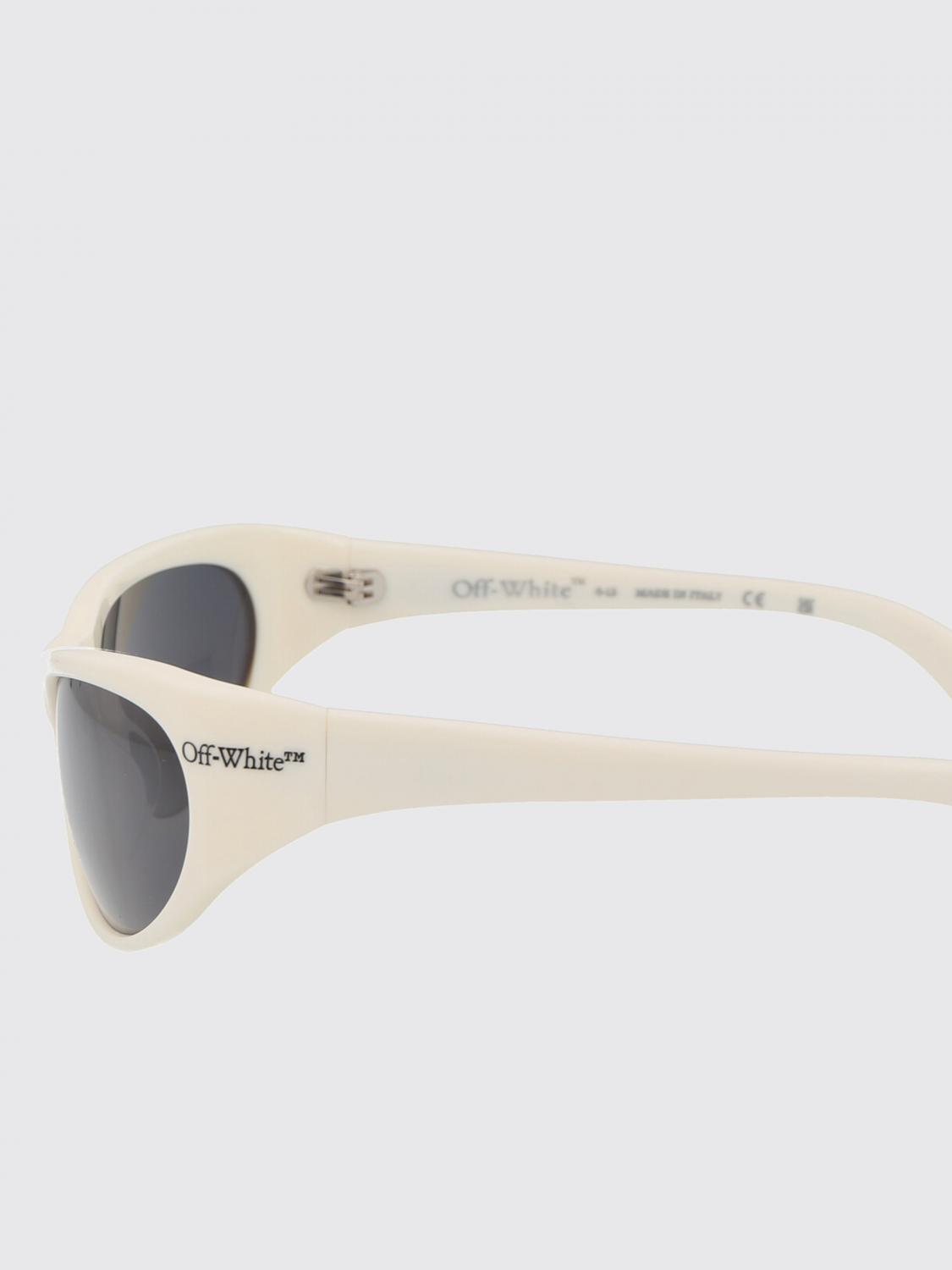 OFF-WHITE OCCHIALI DA SOLE: Occhiali da sole Napoli Off-White in acetato , Bianco - Img 4