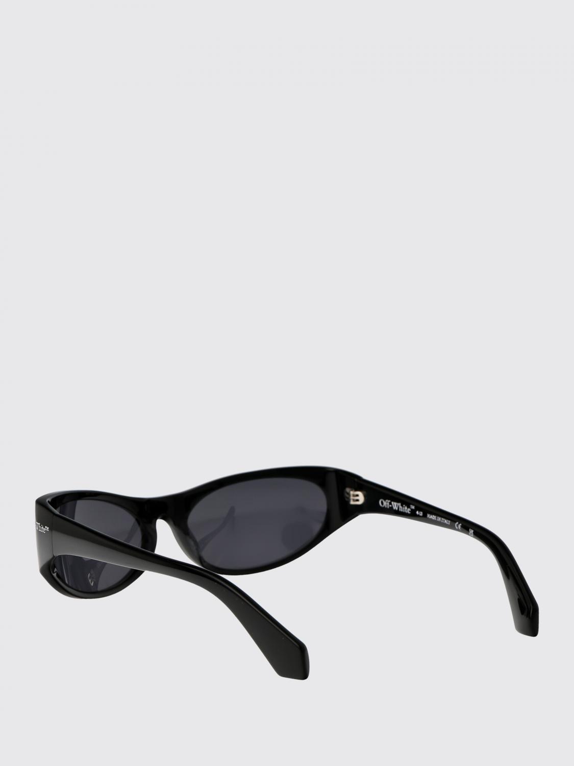 OFF-WHITE OCCHIALI DA SOLE: Occhiali da sole Napoli Off-White in acetato , Nero - Img 3