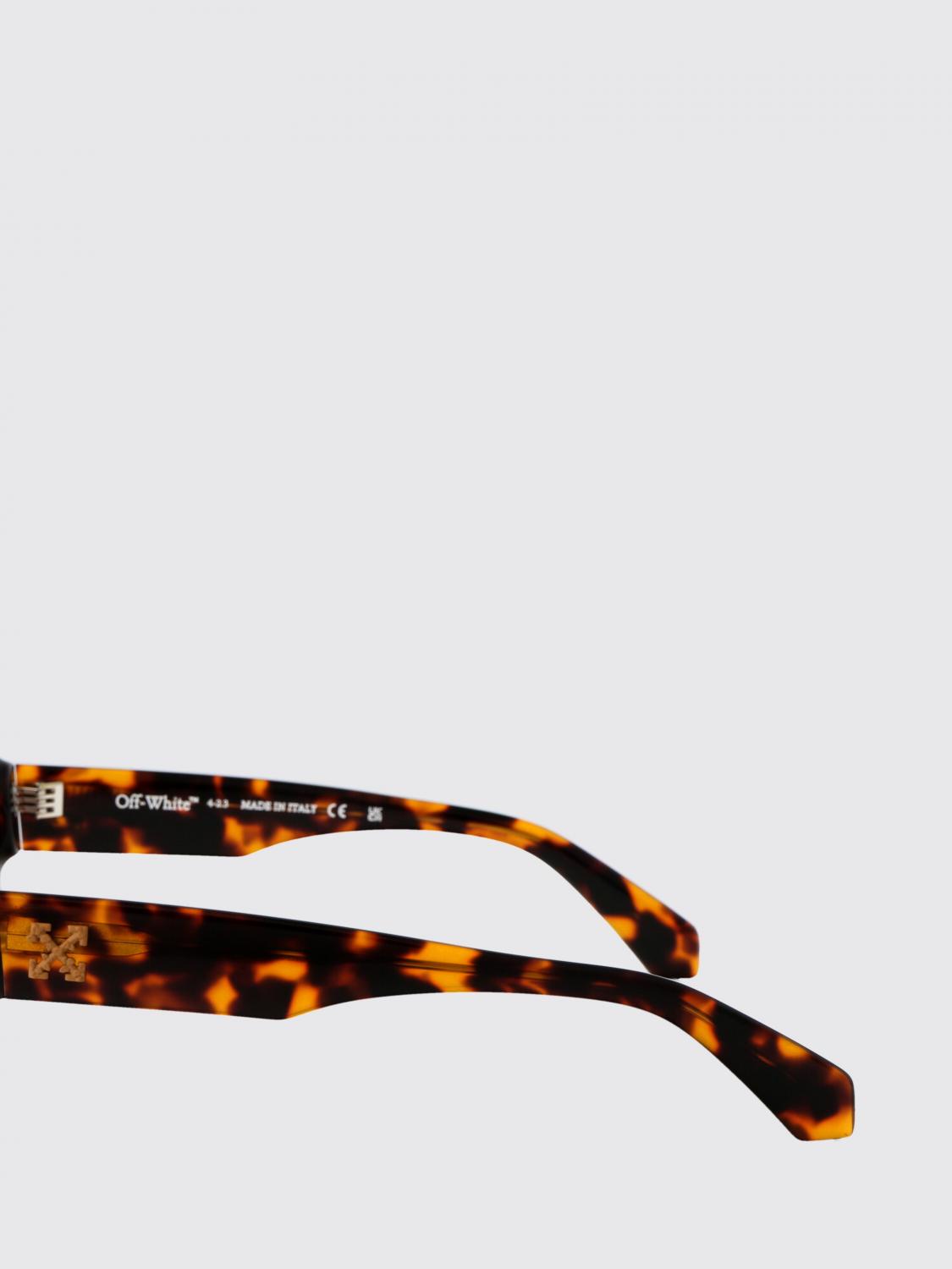 OFF-WHITE GAFAS DE SOL: Gafas de sol Verona Off-White de acetato, Marrón - Img 3