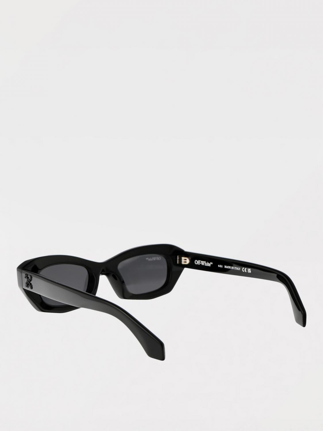 OFF-WHITE OCCHIALI DA SOLE: Occhiali da sole Venezia Off-White in acetato , Nero - Img 3