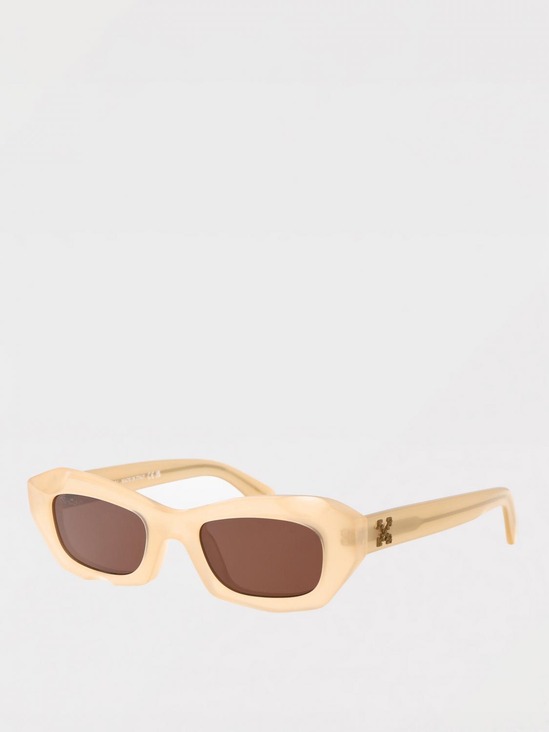 OFF-WHITE GAFAS DE SOL: Gafas de sol Venezia Off-White de acetato, Beige - Img 1