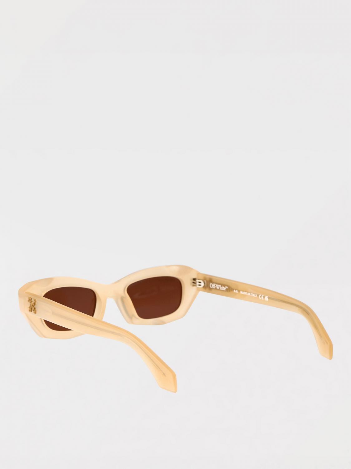 OFF-WHITE GAFAS DE SOL: Gafas de sol Venezia Off-White de acetato, Beige - Img 3