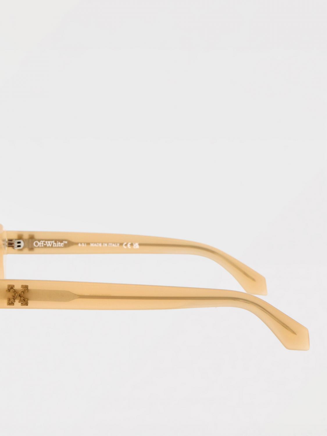 OFF-WHITE GAFAS DE SOL: Gafas de sol Venezia Off-White de acetato, Beige - Img 4