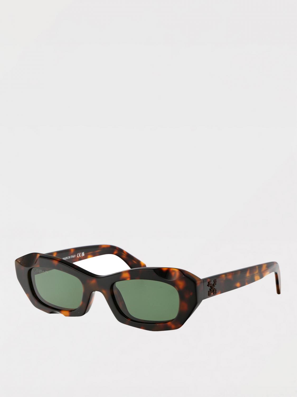 OFF-WHITE GAFAS DE SOL: Gafas de sol Venezia Off-White de acetato, Marrón - Img 1