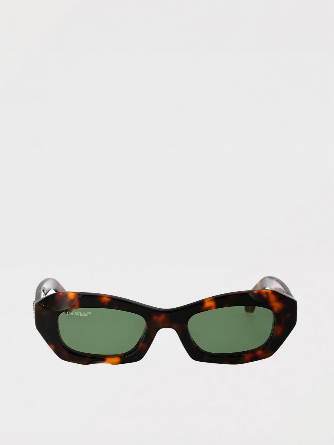 OFF-WHITE GAFAS DE SOL: Gafas de sol Venezia Off-White de acetato, Marrón - Img 2