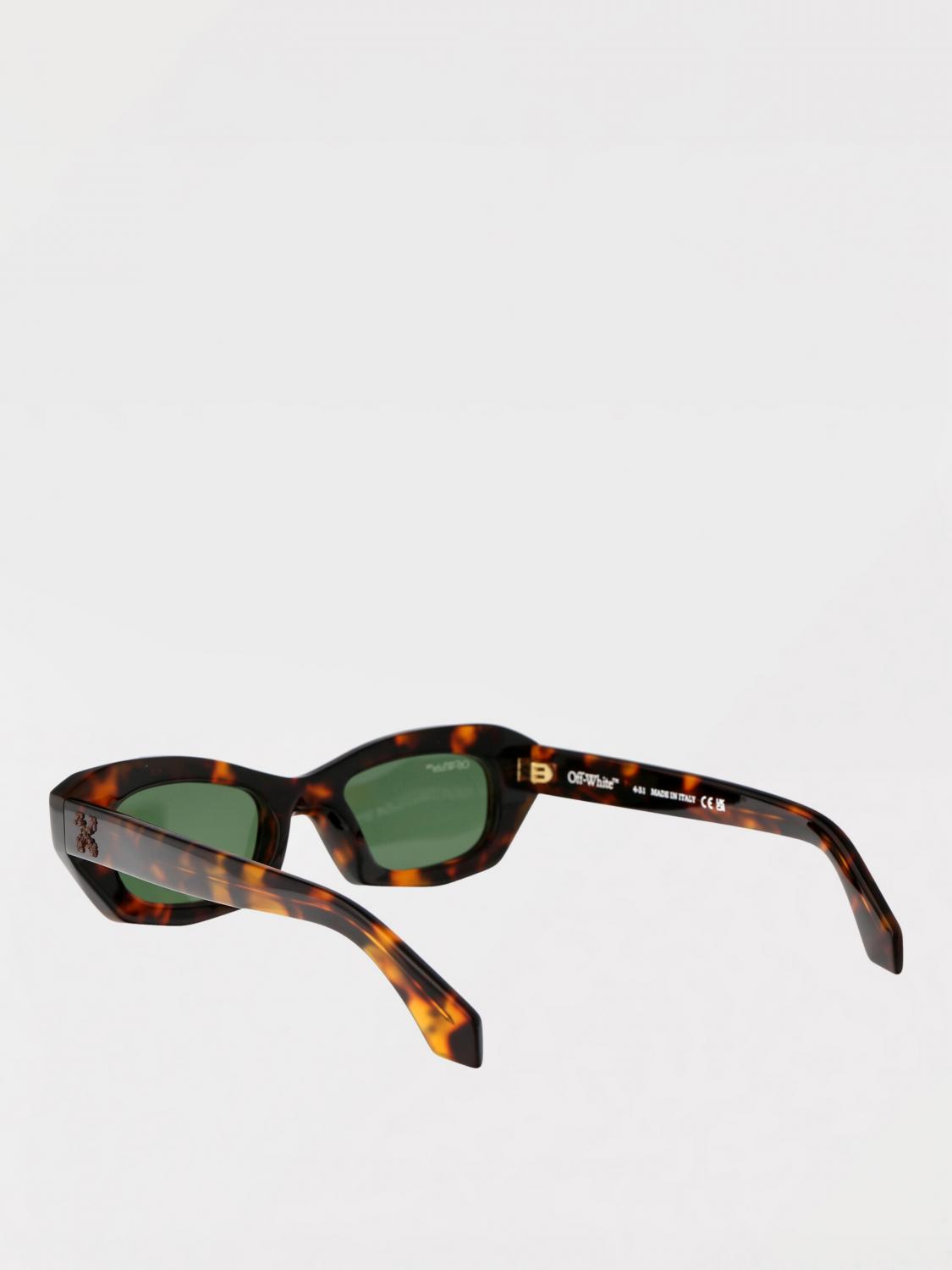 OFF-WHITE GAFAS DE SOL: Gafas de sol Venezia Off-White de acetato, Marrón - Img 3