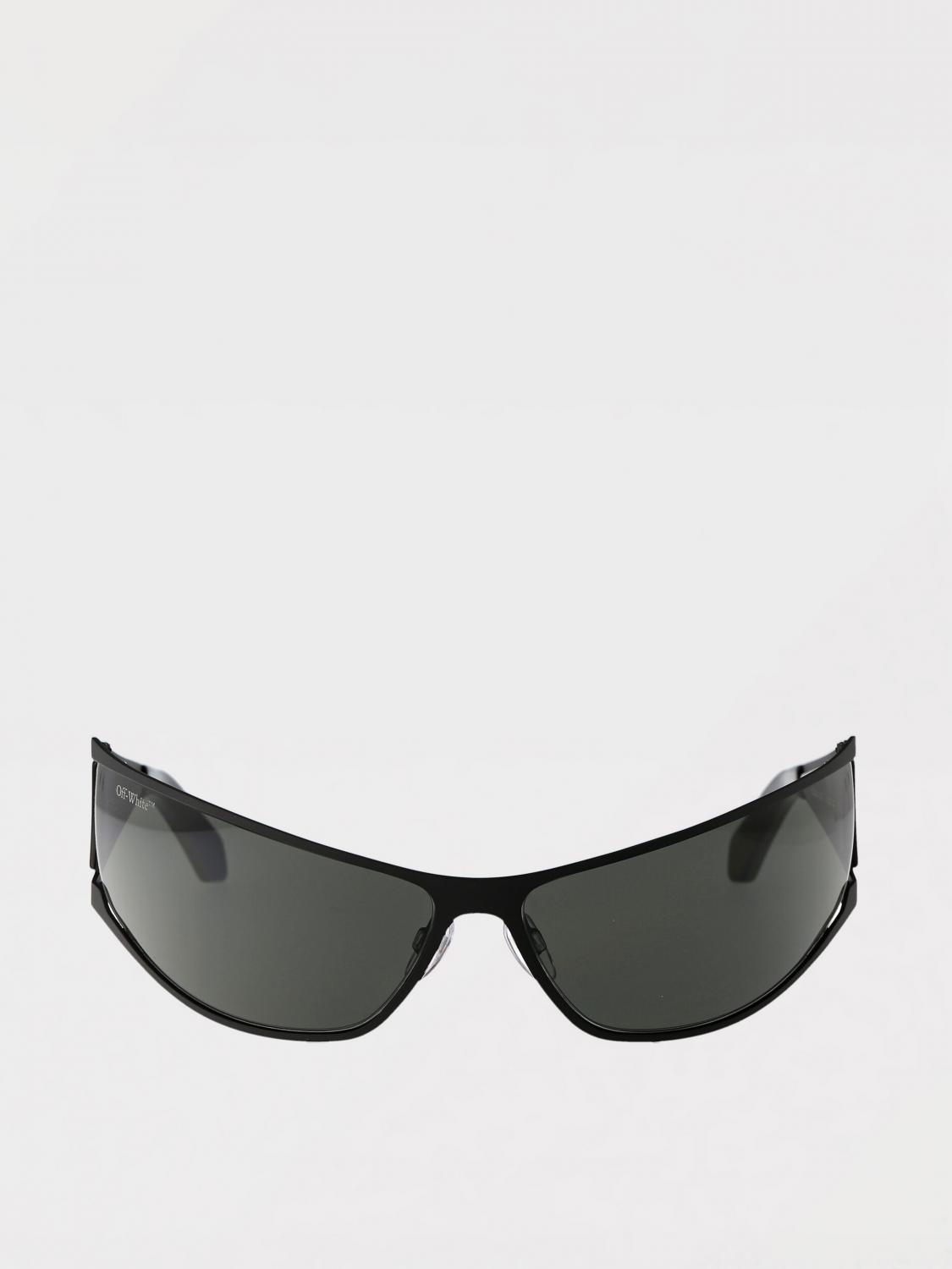 OFF-WHITE OCCHIALI DA SOLE: Occhiali da sole Luna Off-White in acetato , Nero - Img 2