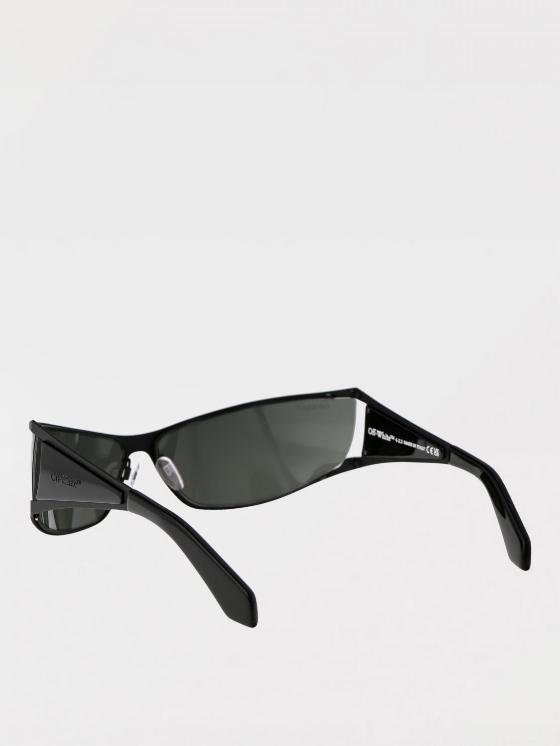 OFF-WHITE OCCHIALI DA SOLE: Occhiali da sole Luna Off-White in acetato , Nero - Img 3