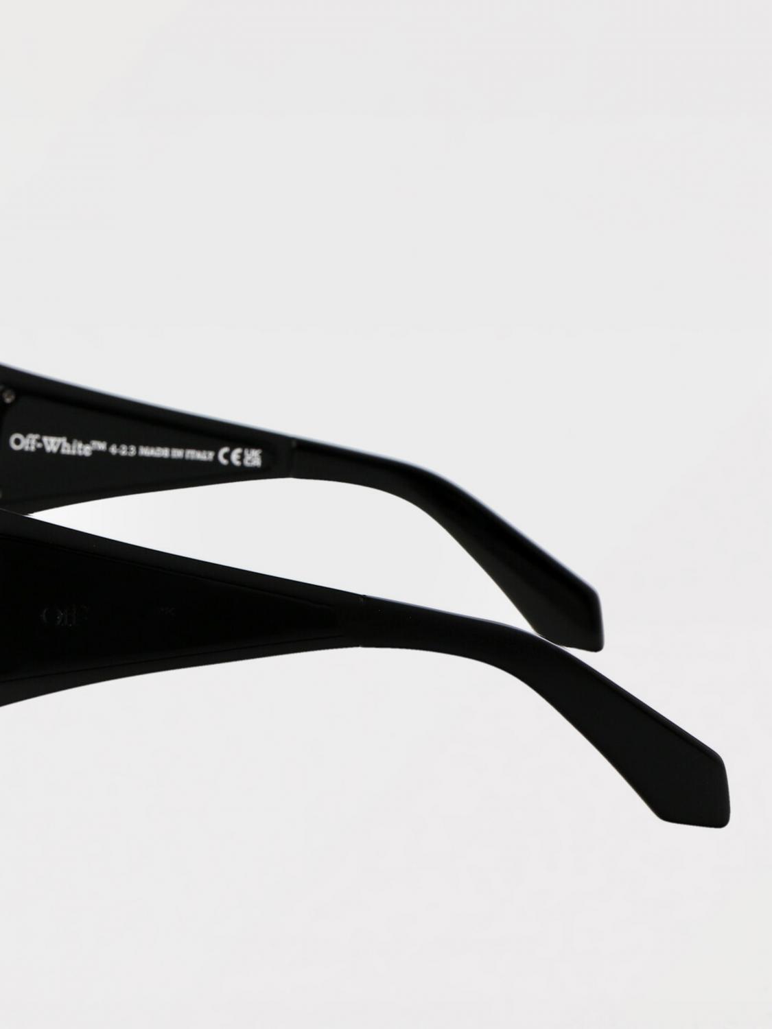 OFF-WHITE OCCHIALI DA SOLE: Occhiali da sole Luna Off-White in acetato , Nero - Img 4