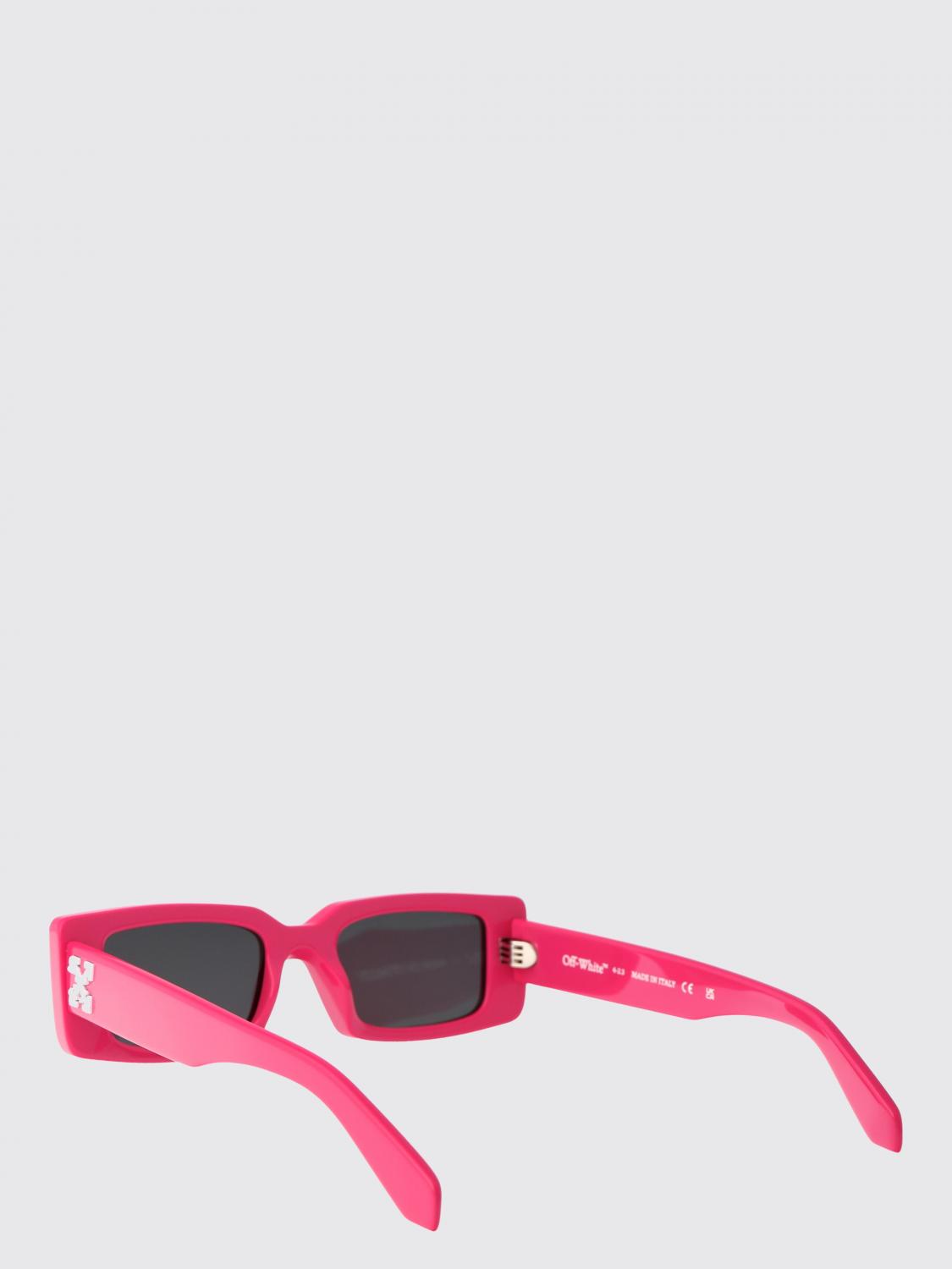OFF-WHITE OCCHIALI DA SOLE: Occhiali da sole Arthur Off-White in acetato , Rosa - Img 3