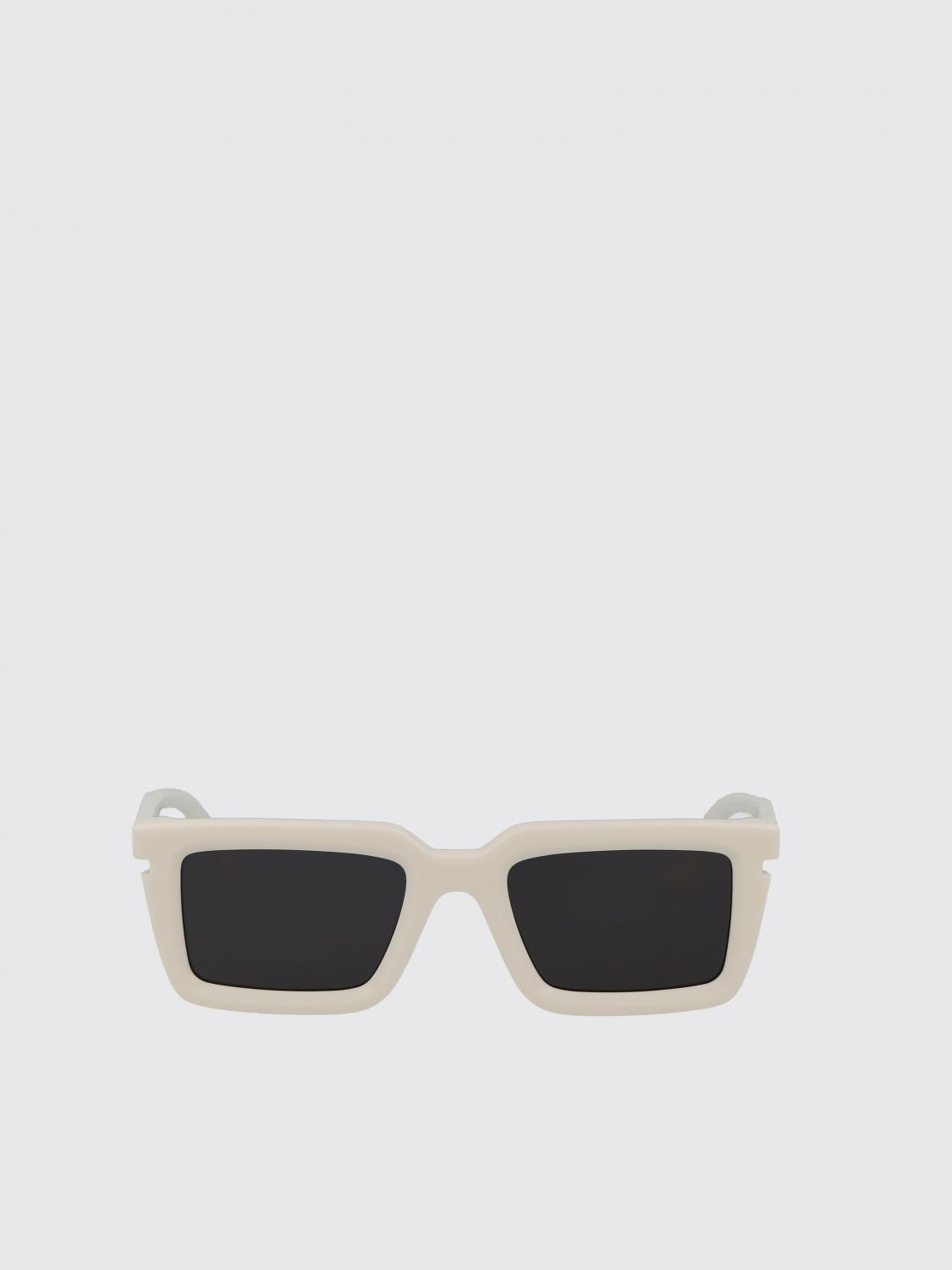 OFF-WHITE OCCHIALI DA SOLE: Occhiali da sole Tucson Off-White in acetato , Bianco - Img 2