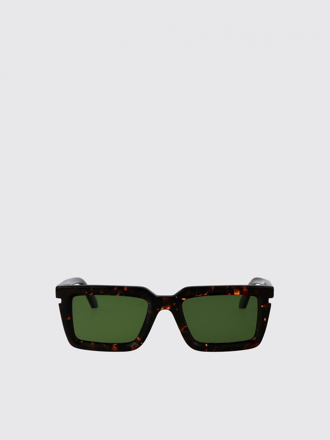 OFF-WHITE GAFAS DE SOL: Gafas de sol Tucson Off-White de acetato, Marrón - Img 2