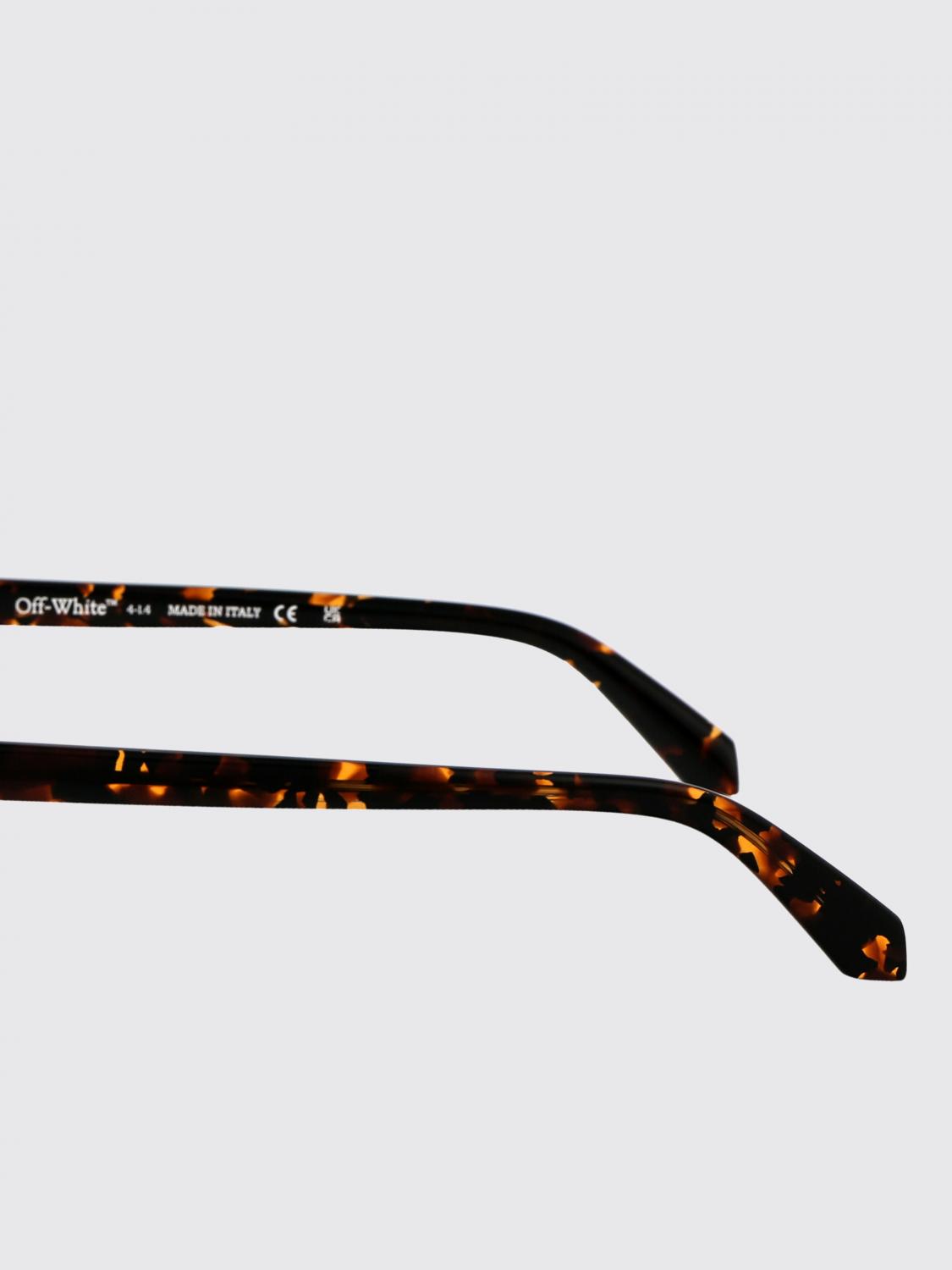 OFF-WHITE GAFAS DE SOL: Gafas de sol Tucson Off-White de acetato, Marrón - Img 4
