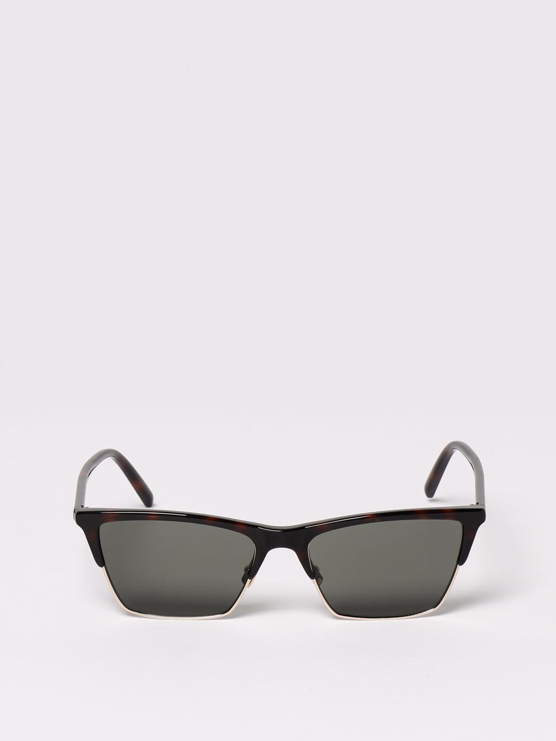 SAINT LAURENT 선글라스: 선글라스 여성 Saint Laurent, 베이지 - Img 3