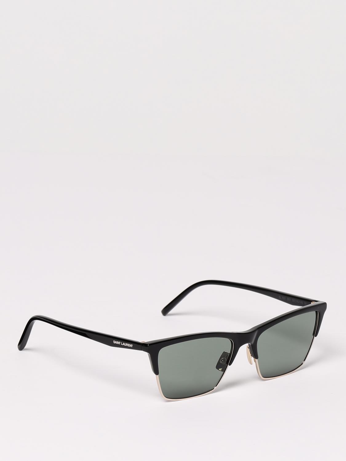 SAINT LAURENT OCCHIALI DA SOLE: Occhiali da sole Wellington Saint Laurent, Nero 1 - Img 1