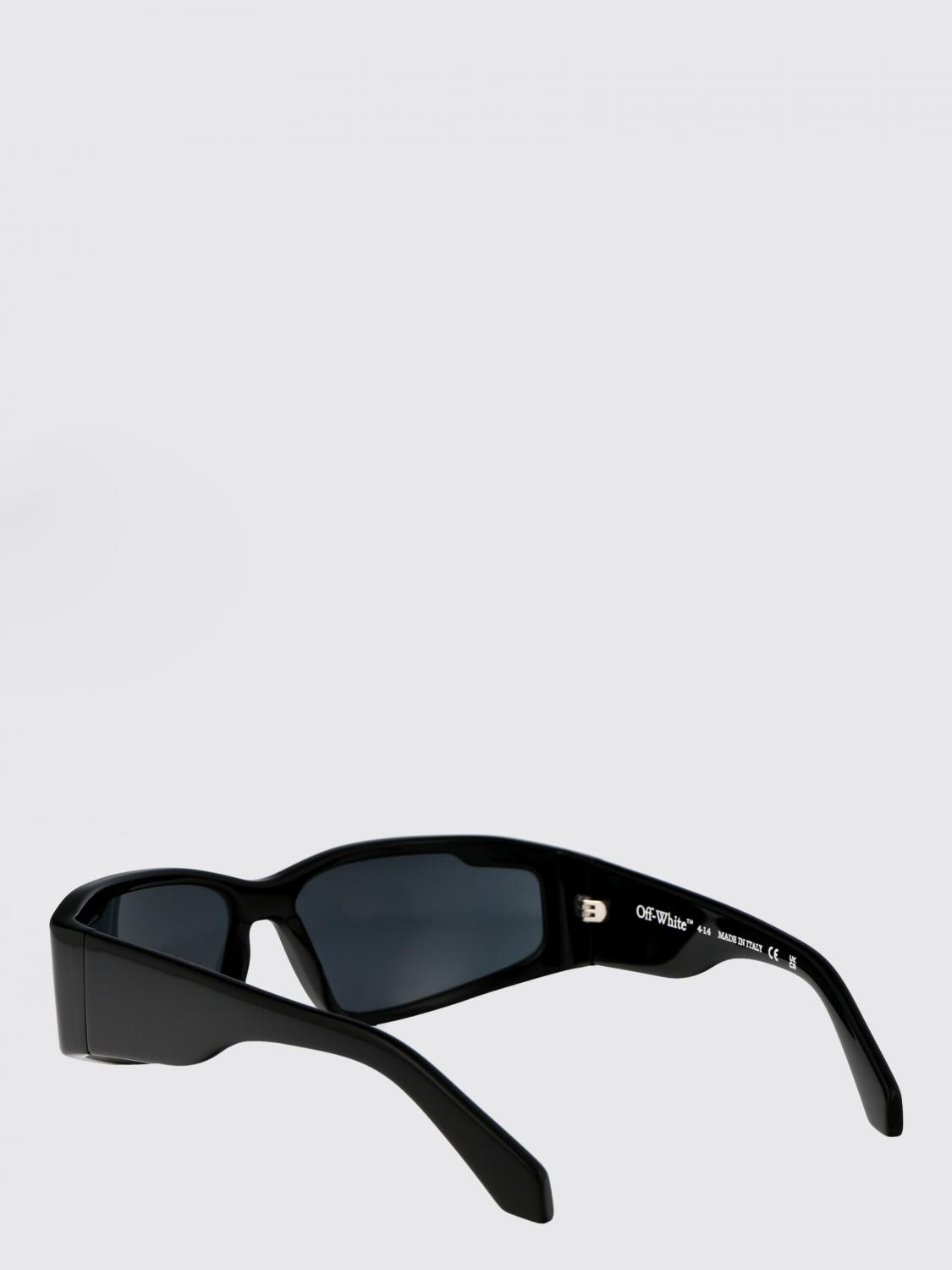 OFF-WHITE OCCHIALI DA SOLE: Occhiali da sole Kimball Off-White in acetato , Nero - Img 3