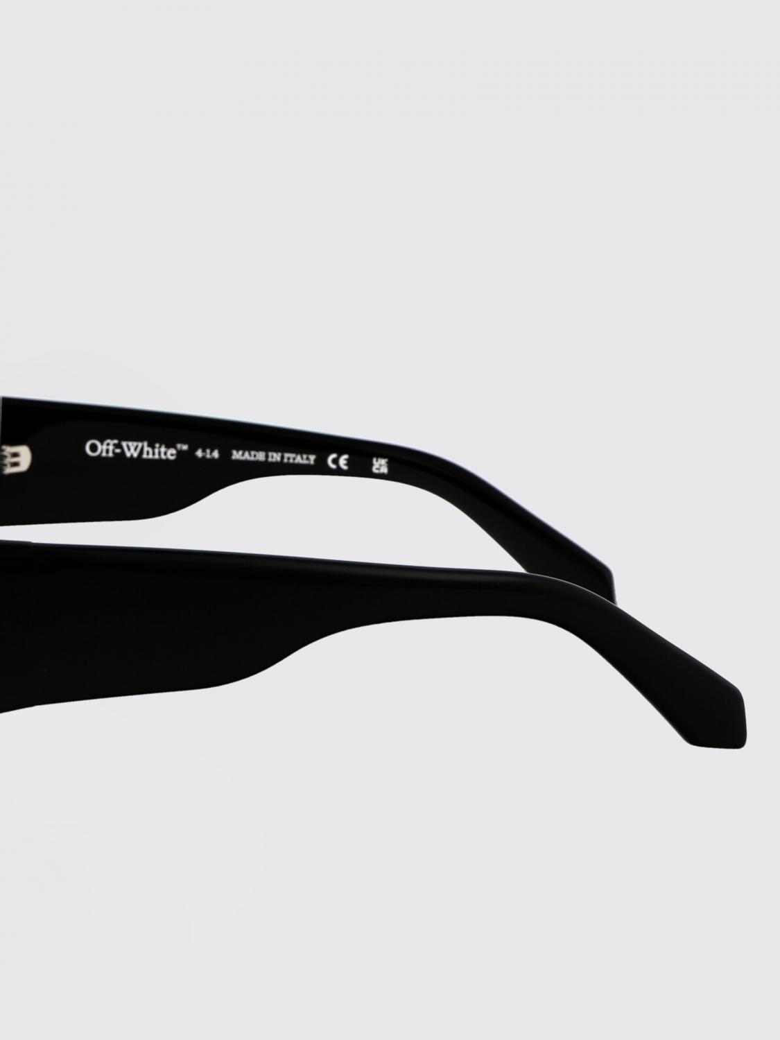 OFF-WHITE OCCHIALI DA SOLE: Occhiali da sole Kimball Off-White in acetato , Nero - Img 4