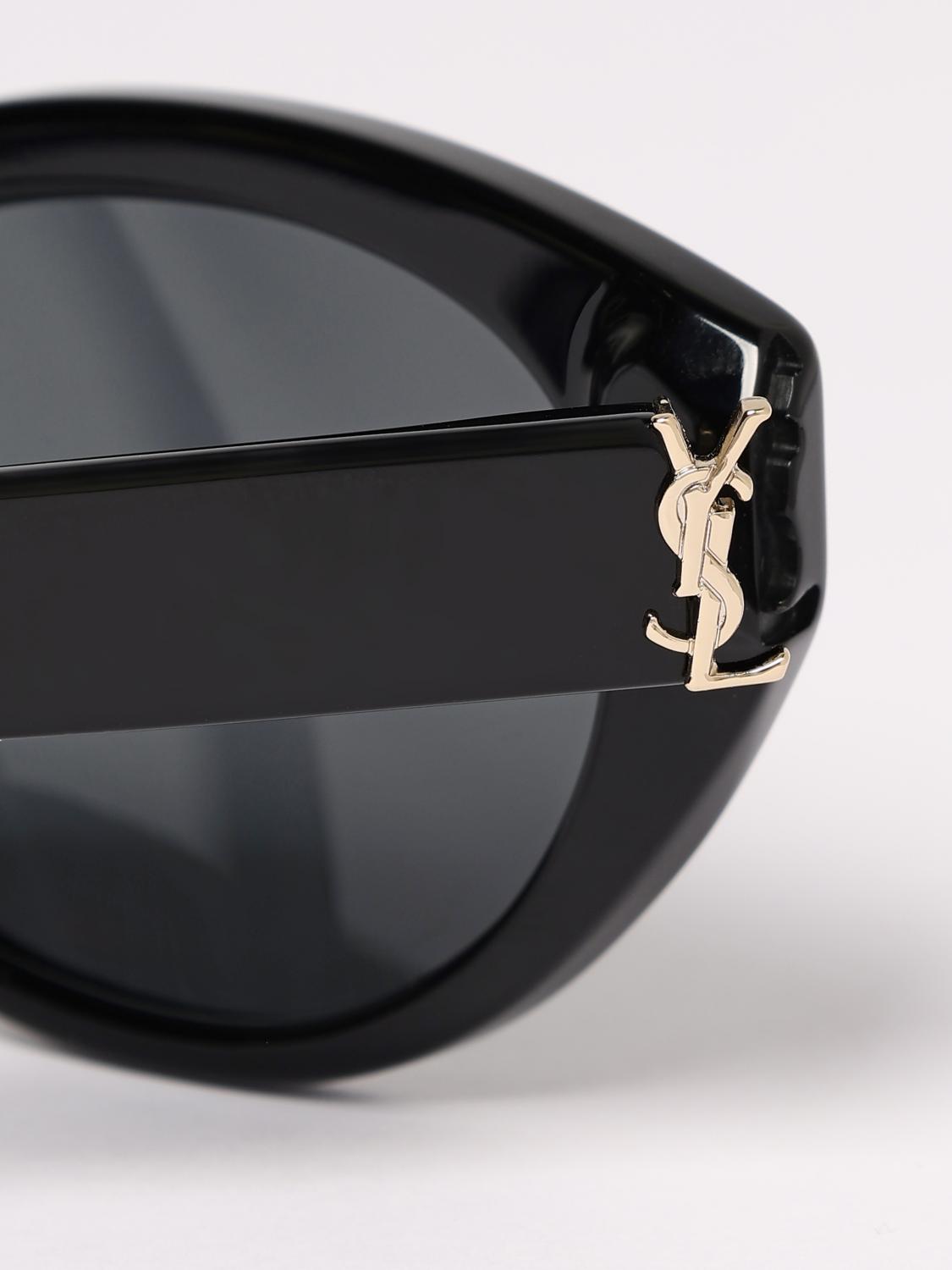 SAINT LAURENT 선글라스: 선글라스 여성 Saint Laurent, 블랙 - Img 5