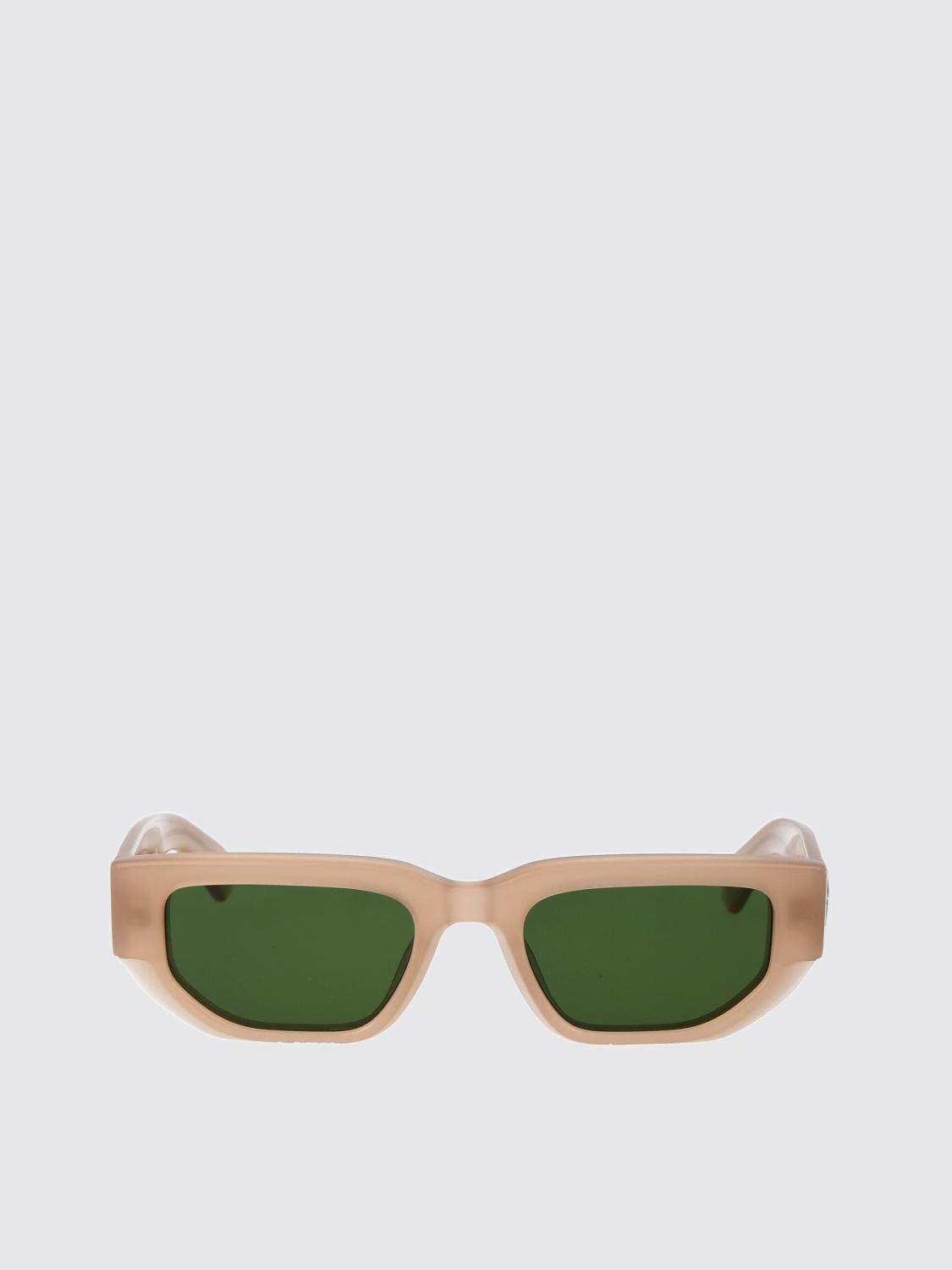 OFF-WHITE OCCHIALI DA SOLE: Occhiali da sole Greeley Off-White in acetato , Beige - Img 2