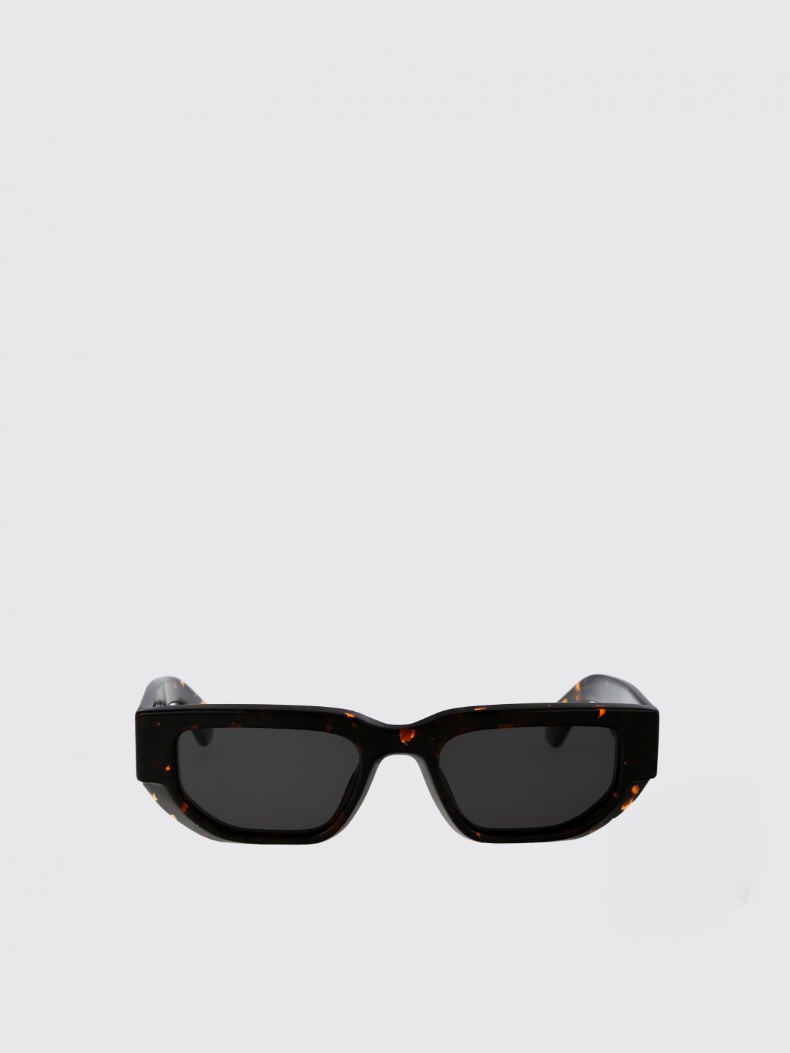 OFF-WHITE GAFAS DE SOL: Gafas de sol Greeley Off-White de acetato, Marrón - Img 2
