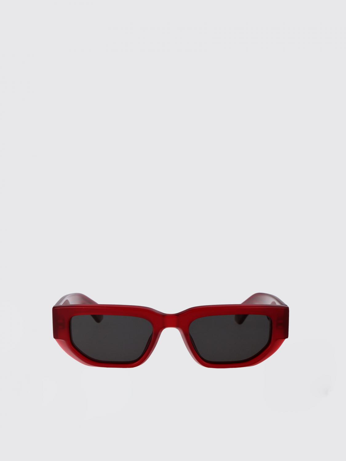 OFF-WHITE OCCHIALI DA SOLE: Occhiali da sole Greeley Off-White in acetato , Bordeaux - Img 2