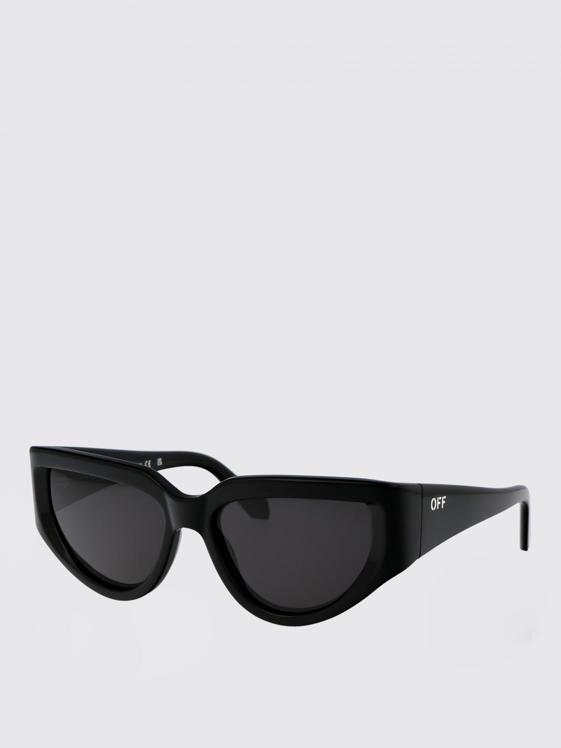 OFF-WHITE OCCHIALI DA SOLE: Occhiali da sole Seward Off-White in acetato , Nero - Img 1