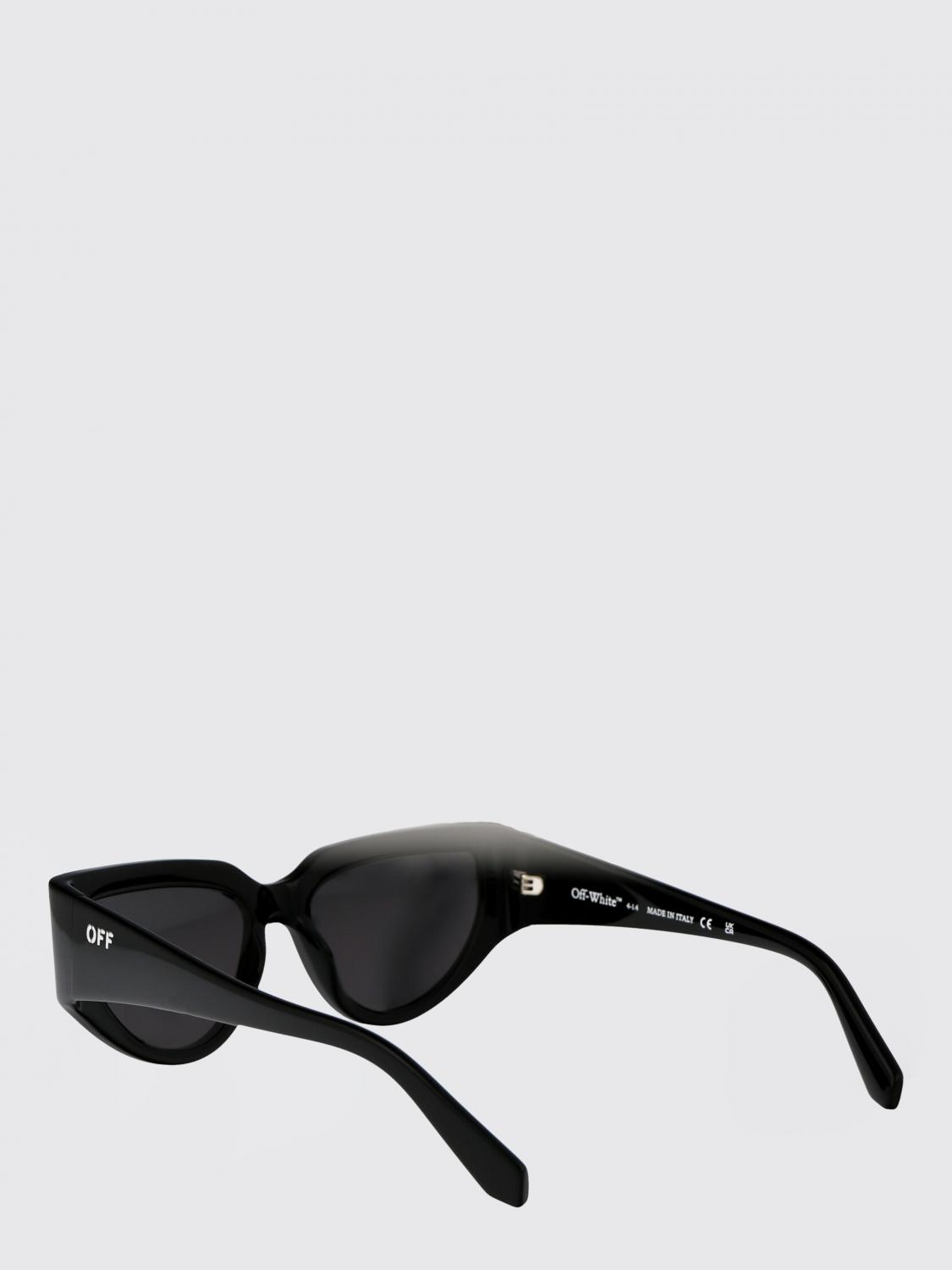 OFF-WHITE OCCHIALI DA SOLE: Occhiali da sole Seward Off-White in acetato , Nero - Img 3