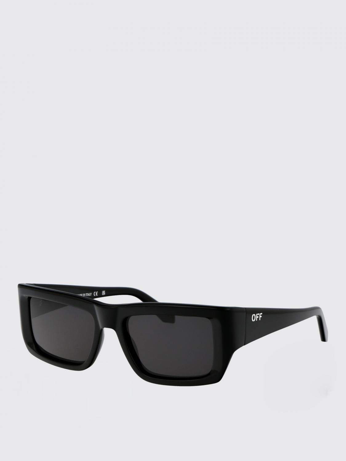 OFF-WHITE OCCHIALI DA SOLE: Occhiali da sole Prescott Off-White in acetato , Nero - Img 1
