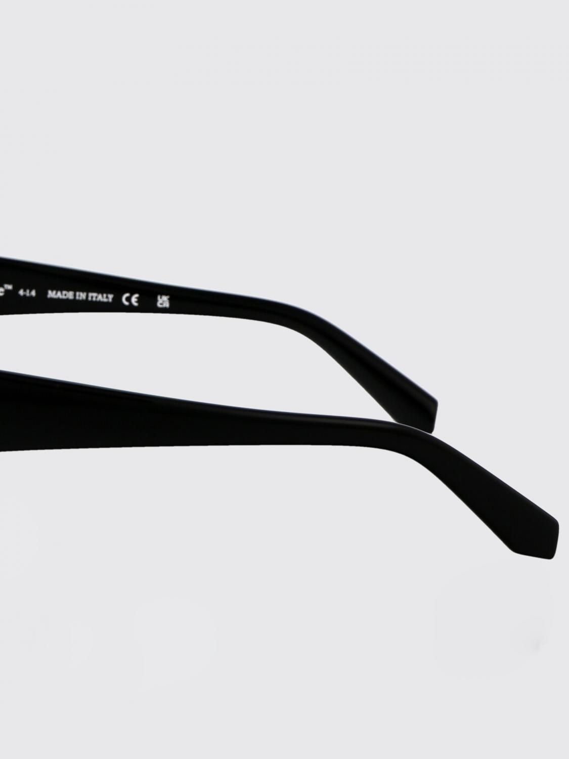 OFF-WHITE OCCHIALI DA SOLE: Occhiali da sole Prescott Off-White in acetato , Nero - Img 4