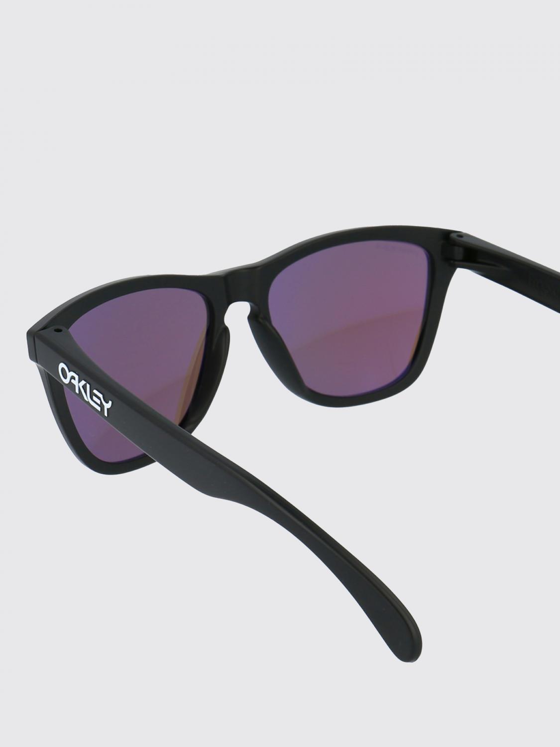 OAKLEY OCCHIALI DA SOLE: Occhiali da sole 0OO9013 Frogskins™ Oakley in acetato O Matter™, Nero 1 - Img 4