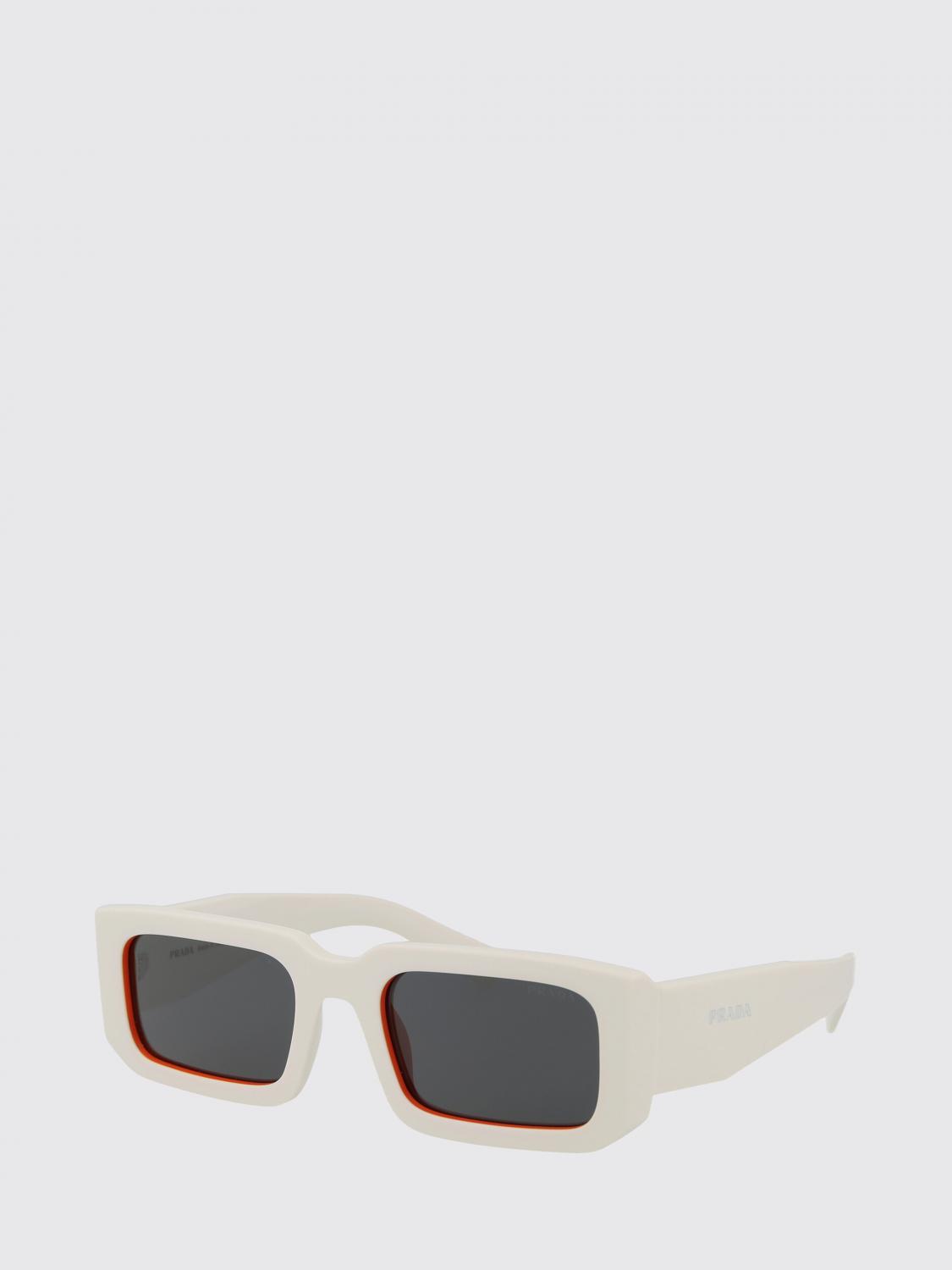 PRADA サングラス: Prada 0PR06YS アセテートサングラス, ホワイト - Img 1