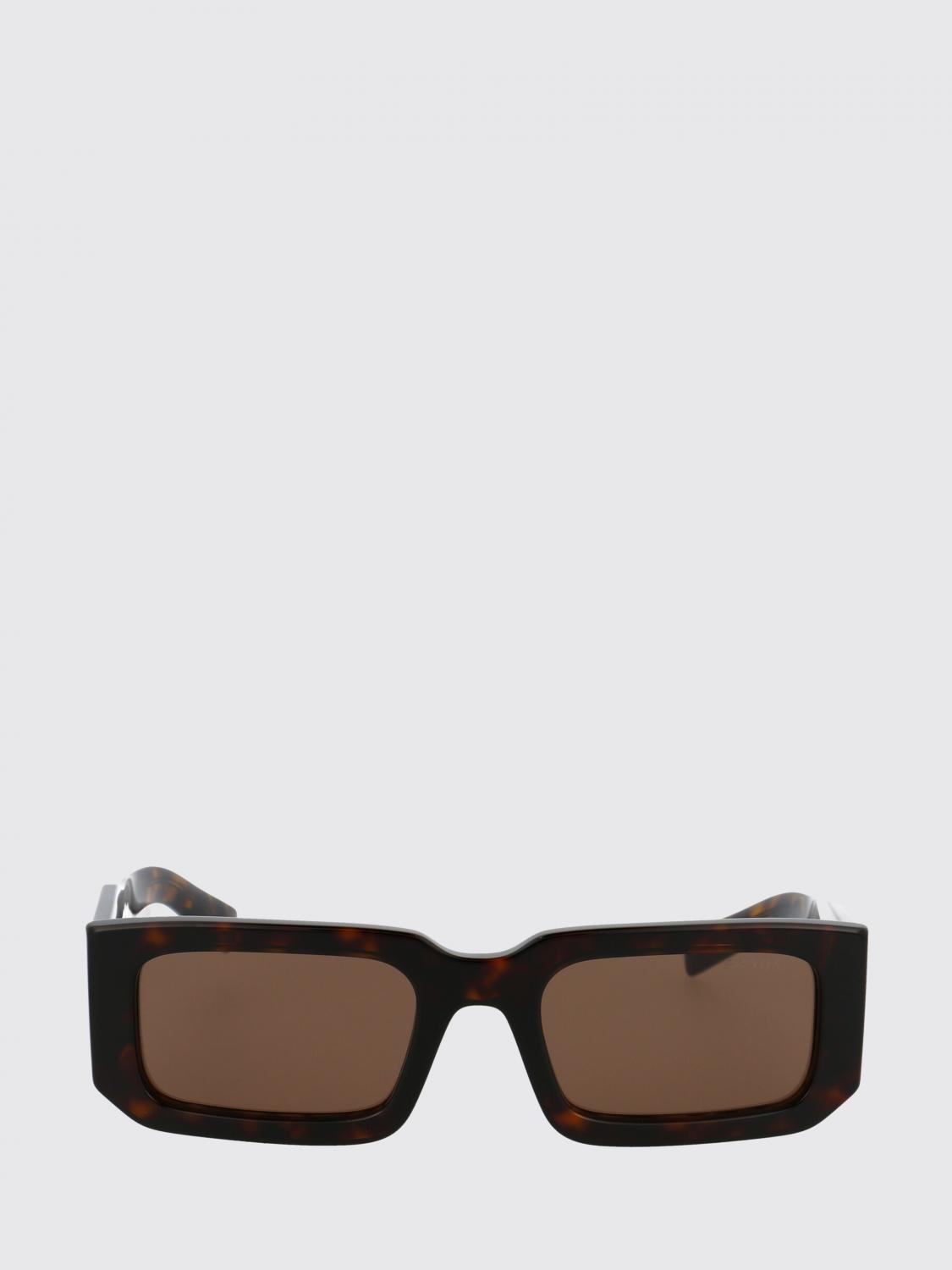 PRADA OCCHIALI DA SOLE: Occhiali da sole 0PR06YS Prada in acetato, Marrone - Img 2