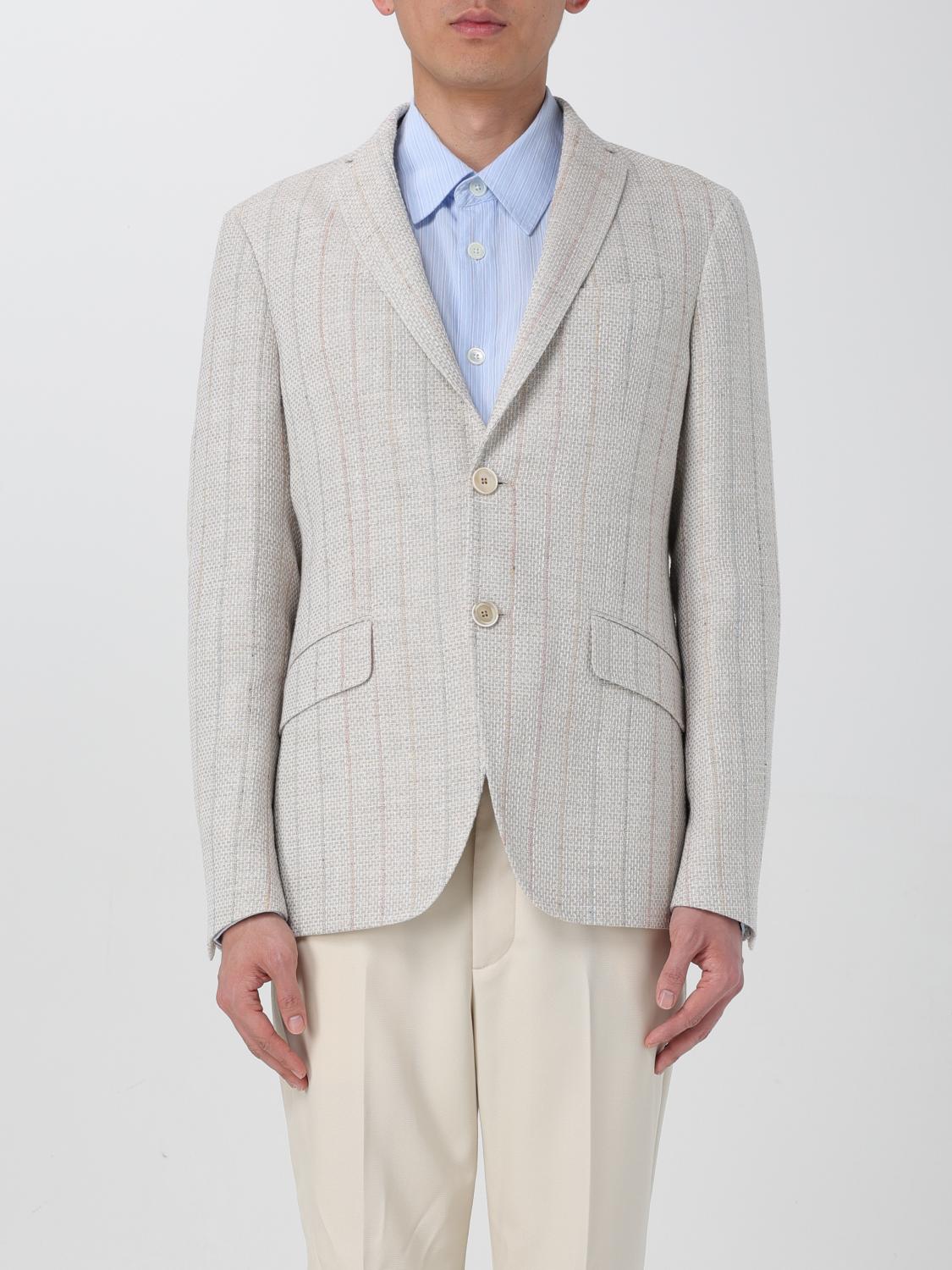 ETRO BLAZER: Jacket men Etro, Beige - Img 1