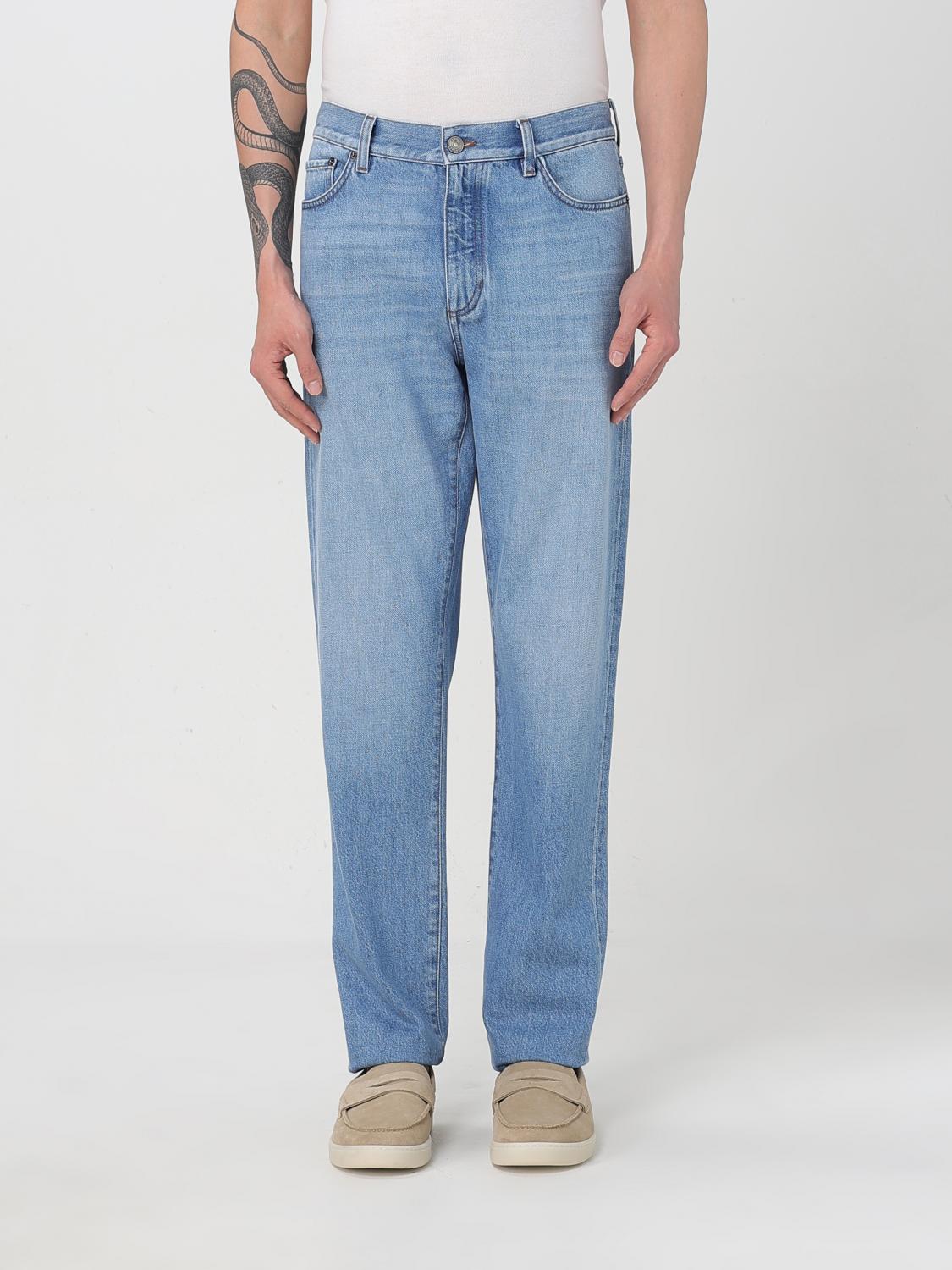 ZEGNA JEANS: Jeans Zegna in denim , Denim - Img 1
