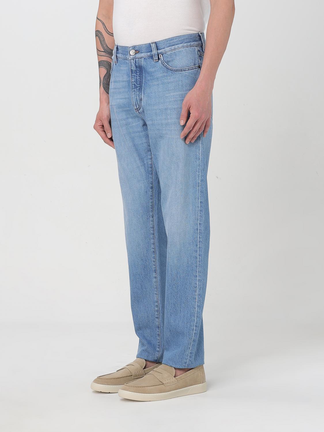 ZEGNA JEANS: Jeans Zegna in denim , Denim - Img 4