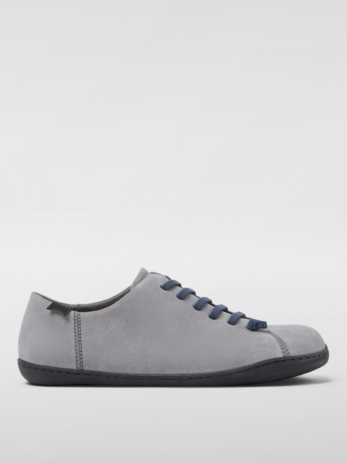 CAMPER SNEAKERS: Sneakers Peu Camper in nabuk , Grigio - Img 1