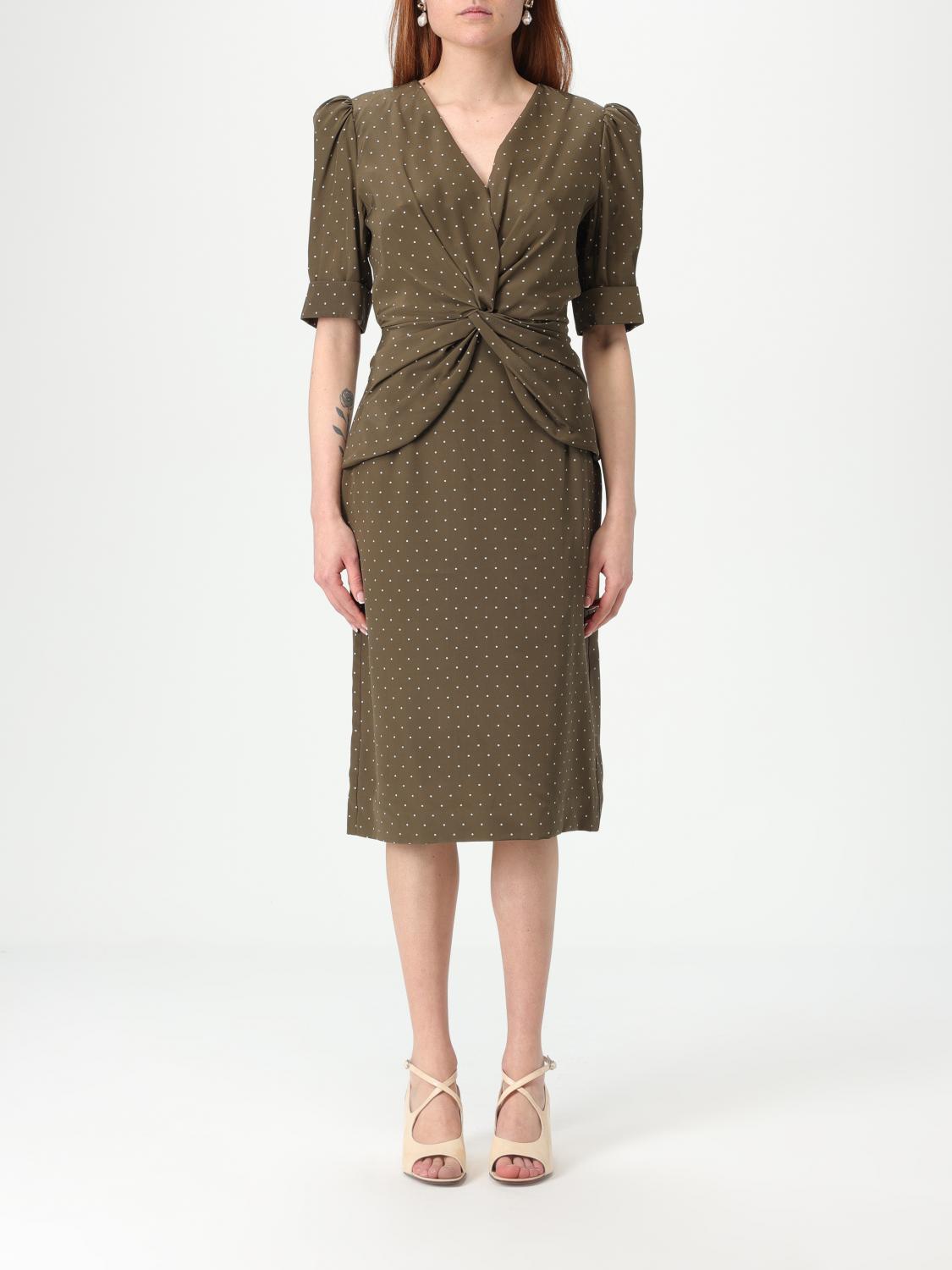 ALESSANDRA RICH KLEID: Kleider damen Alessandra Rich, Grün - Img 1