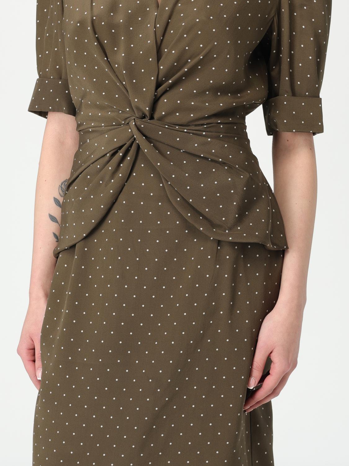 ALESSANDRA RICH KLEID: Kleider damen Alessandra Rich, Grün - Img 4
