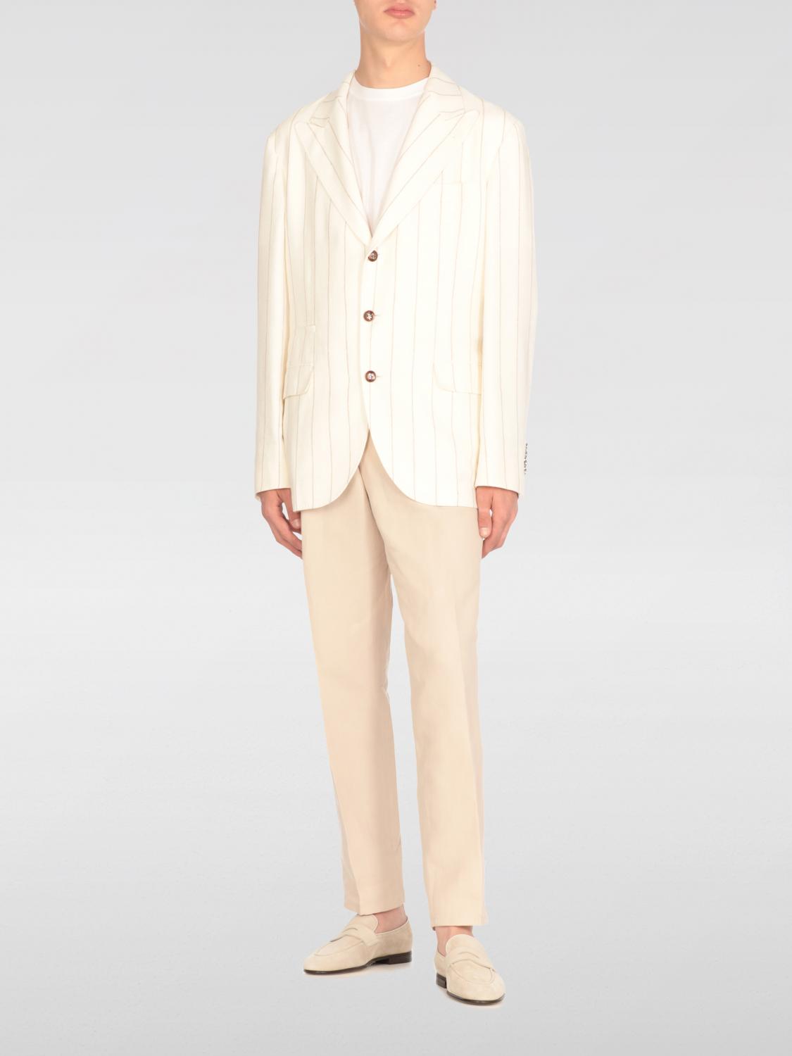 BRUNELLO CUCINELLI BLAZER: Jacket men Brunello Cucinelli, White - Img 2