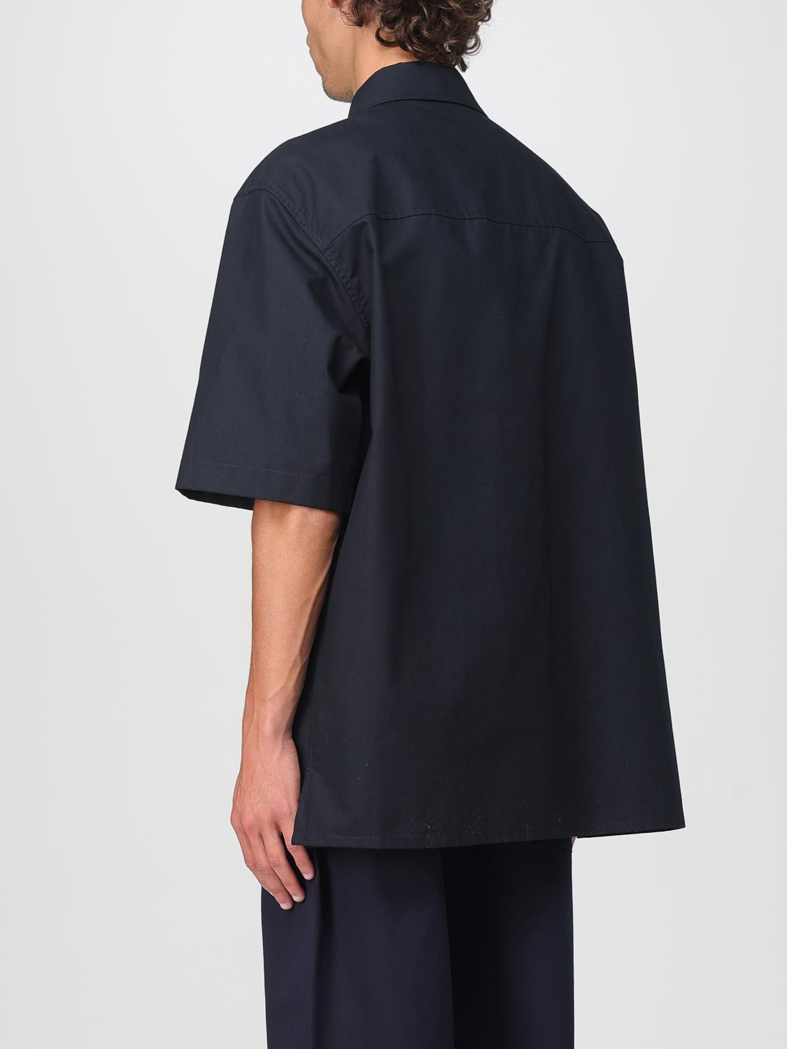 JIL SANDER CAMICIA: Camicia casual Jil Sander in cotone , Nero - Img 3