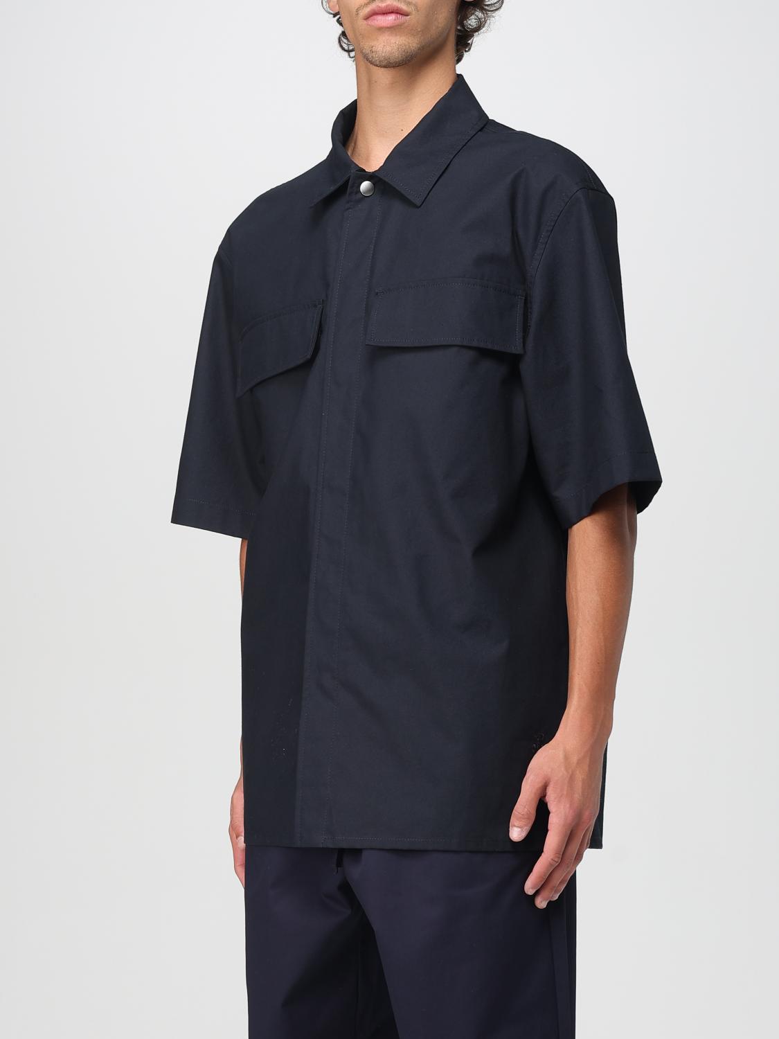 JIL SANDER CAMICIA: Camicia casual Jil Sander in cotone , Nero - Img 4