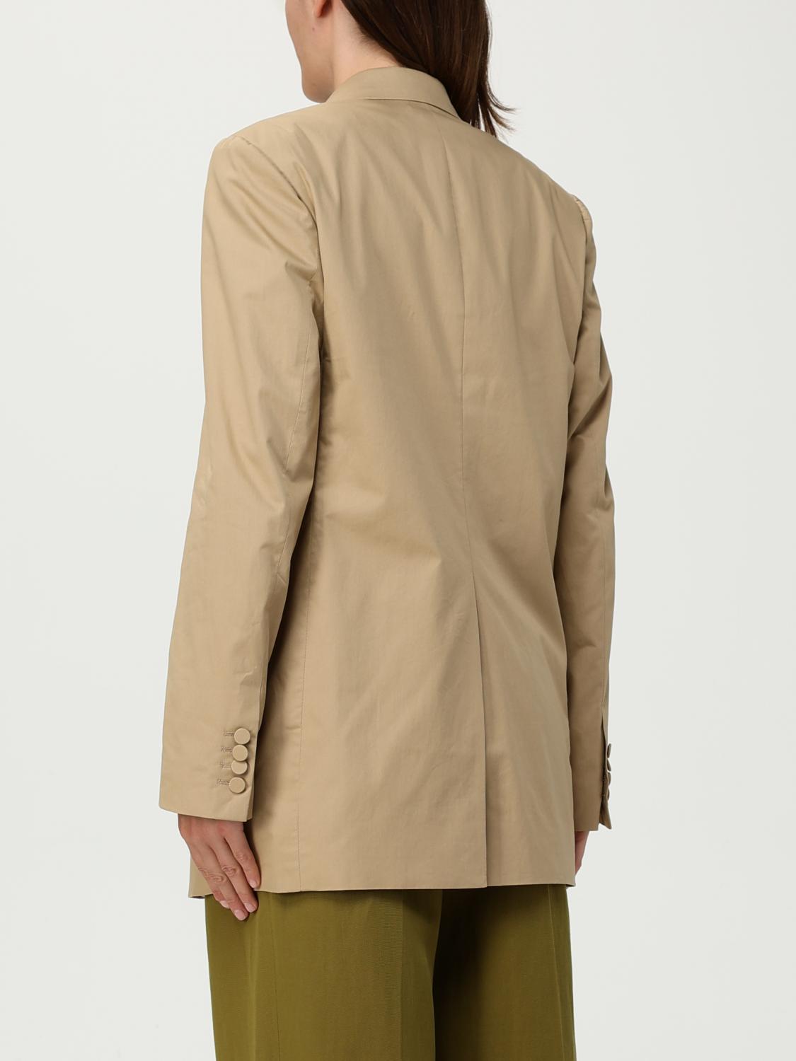 DRIES VAN NOTEN BLAZER: Blazer a monopetto Dries Van Noten, Beige - Img 3