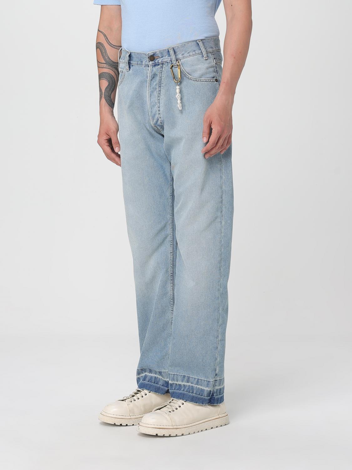 DARKPARK JEANS: Jeans straight a 5 tasche Darkpark, Blue - Img 3