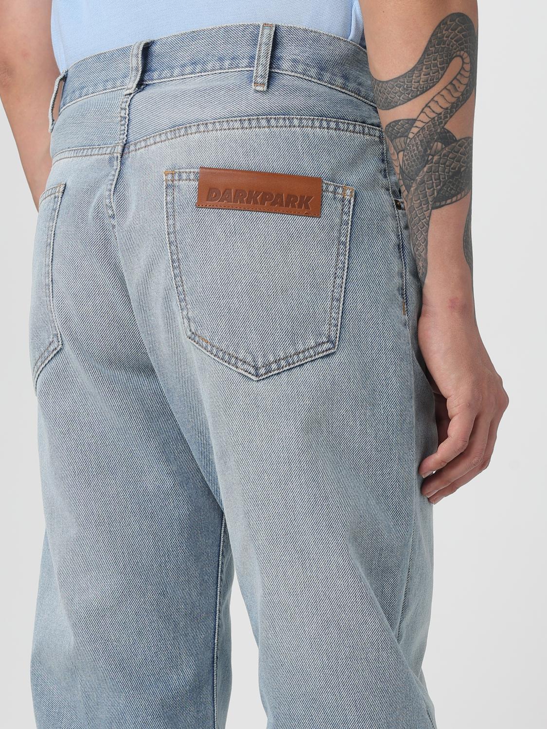 DARKPARK JEANS: Jeans straight a 5 tasche Darkpark, Blue - Img 4