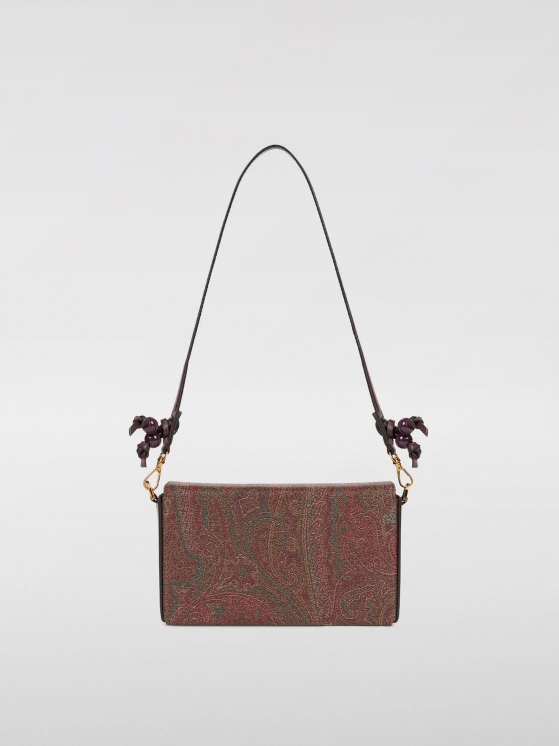 ETRO BORSA A SPALLA: Handbag woman Etro, Red - Img 1