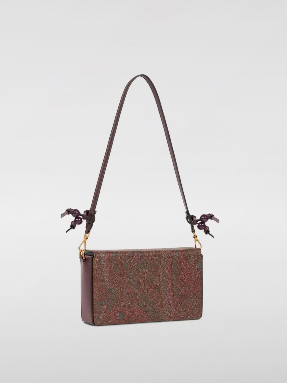 ETRO BORSA A SPALLA: Handbag woman Etro, Red - Img 2