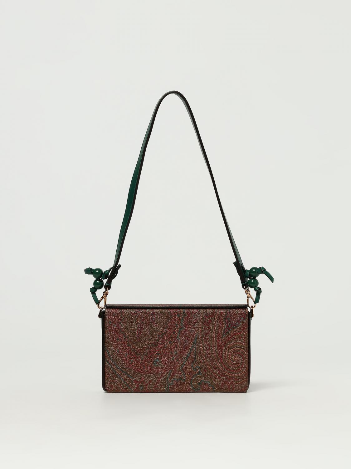 ETRO SHOULDER BAG: Handbag woman Etro, Forest Green - Img 1