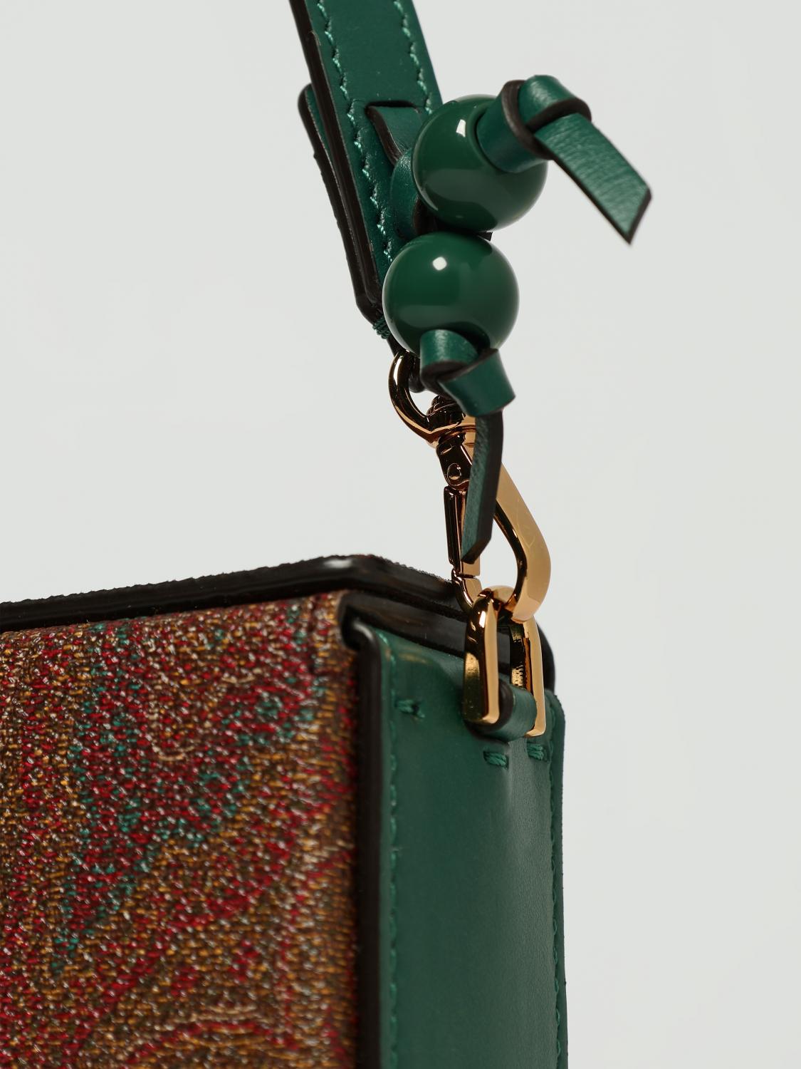 ETRO SHOULDER BAG: Handbag woman Etro, Forest Green - Img 4