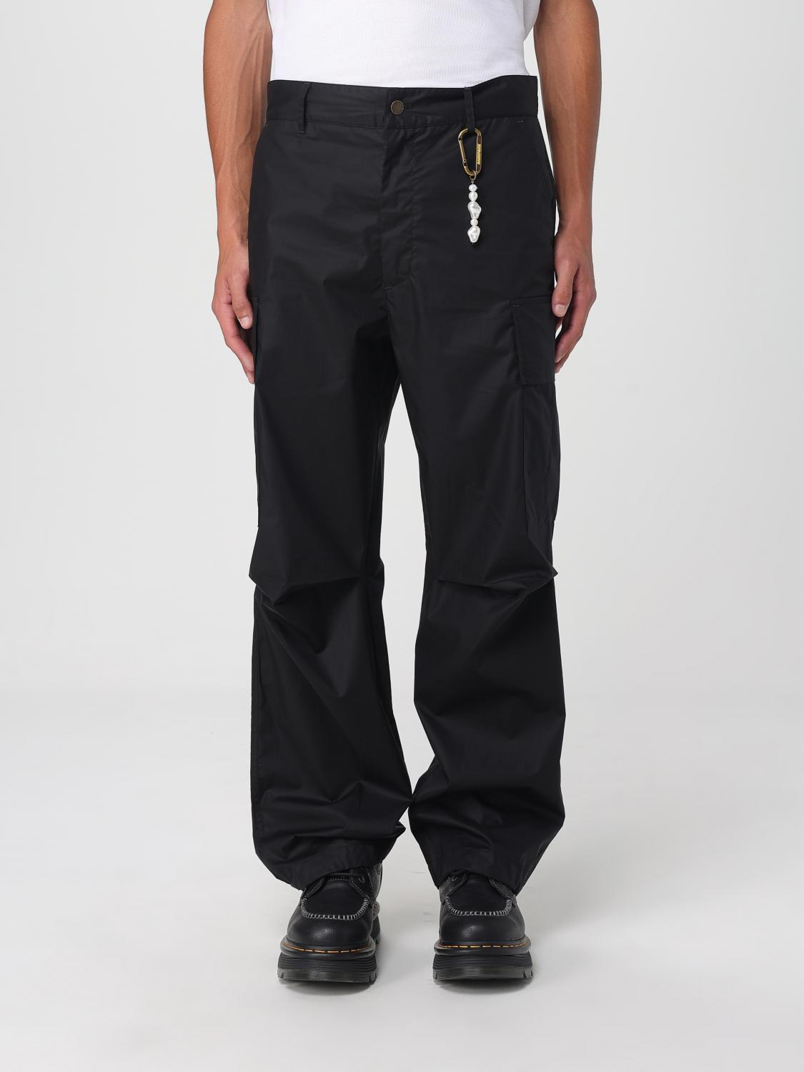 DARKPARK PANTALONI: Pantalone cargo Darkpark in cotone , Nero - Img 1